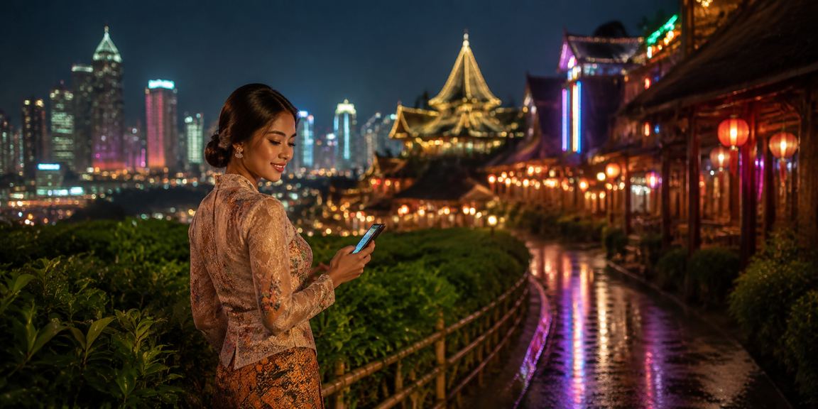 Pemain Sarawak mengakses program VIP kasino mudah alih gaya Malaysia pada telefon pintar